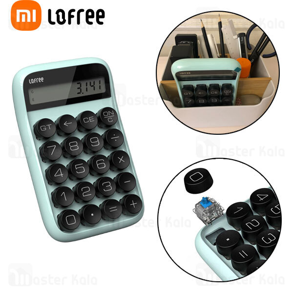 ماشین حساب Xiaomi Lofree 10 Digital Calculator Mini Desktop